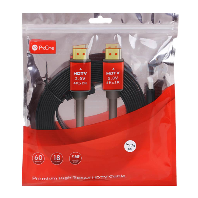 کابل HDMI پرووان مدل PCH74 طول 2 متر ProOne PCH74 HDMI Cable 2M